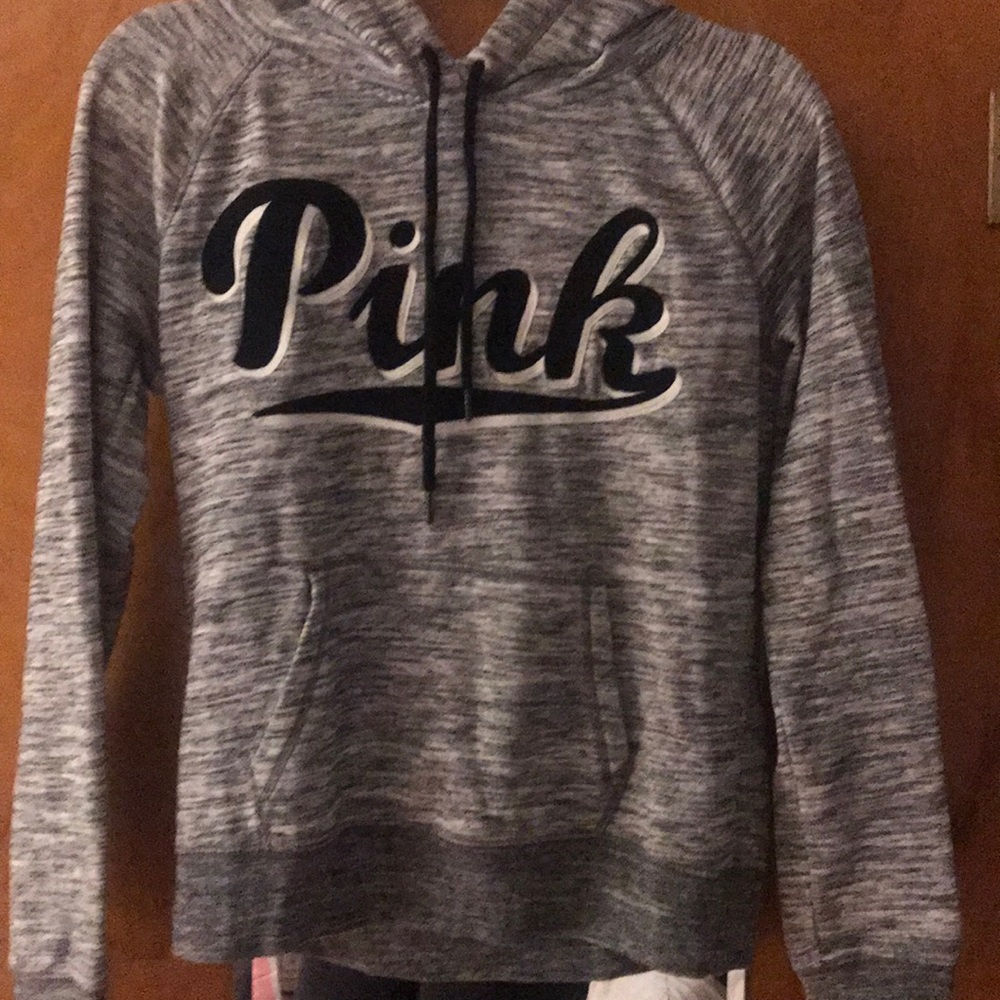 Pink hoodie